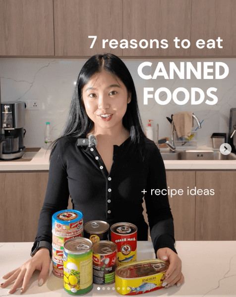 Canned foods? CAN la!!!