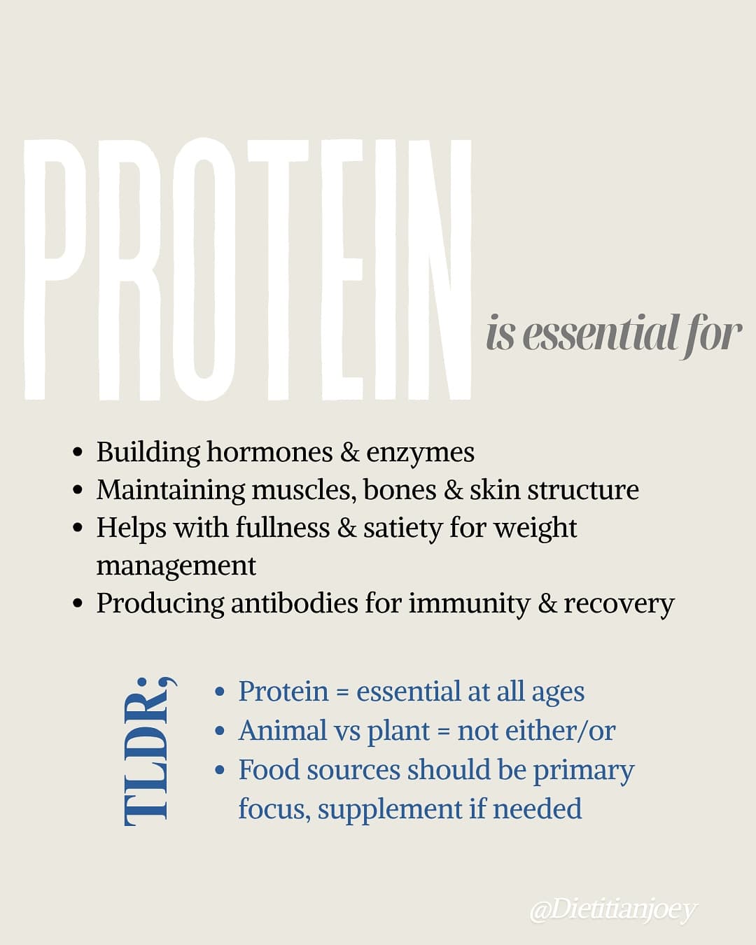 Protein helps with muscle building. But it's more than that., slide 7 of 8